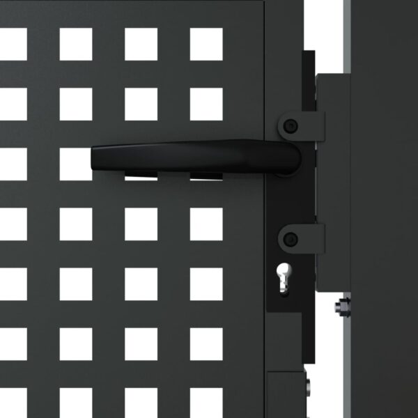 Garden Gate Anthracite 105x150 cm Steel