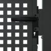 Garden Gate Anthracite 105x175 cm Steel