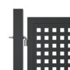 Garden Gate Anthracite 400x200 cm Steel