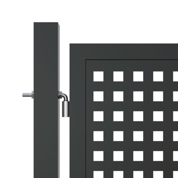 Garden Gate Anthracite 400x225 cm Steel