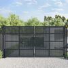 Garden Gate Anthracite 400x225 cm Steel