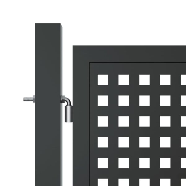 Garden Gate Anthracite 400x250 cm Steel