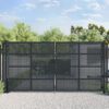 Garden Gate Anthracite 400x250 cm Steel