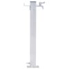 Garden Water Column 100 cm Stainless Steel Square