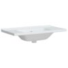 Bathroom Sink White 91.5x48x19.5 cm Rectangular Ceramic