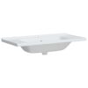 Bathroom Sink White 100x48x19.5 cm Rectangular Ceramic