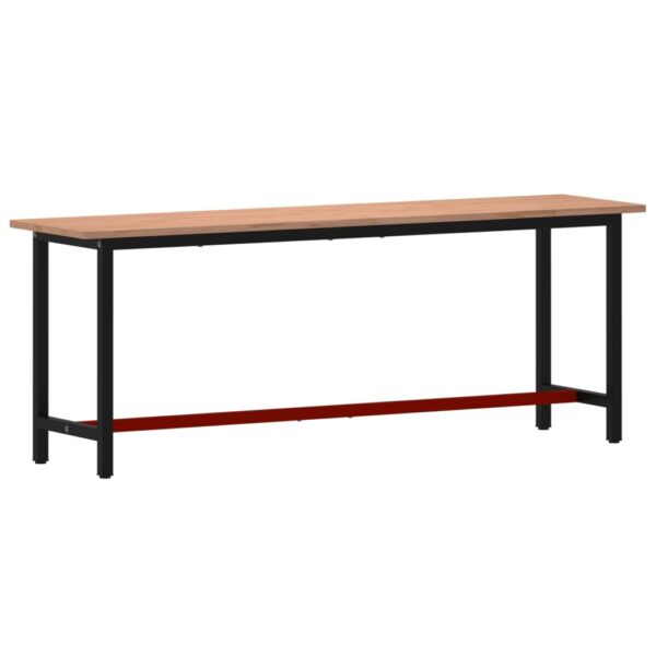 8720845913915_a_en_hd_1.jpg Workbench 220x55x81.5 cm Solid Wood Beech and Metal