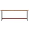 8720845913915_g_en_hd_1.jpg Workbench 220x55x81.5 cm Solid Wood Beech and Metal