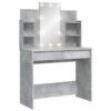 8721012045187_a_en_hd_1.jpg Dressing Table with LED Lights Concrete Grey 96x40x142 cm
