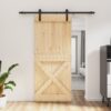 8721012080379_m_en_hd_1.jpg Sliding Door with Hardware Set 90x210 cm Solid Wood Pine