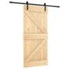 8721012080409_a_en_hd_1.jpg Sliding Door with Hardware Set 95x210 cm Solid Wood Pine