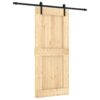 8721012080508_a_en_hd_1.jpg Sliding Door with Hardware Set 90x210 cm Solid Wood Pine