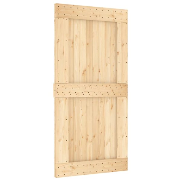 8721012080522_g_en_hd_1.jpg Sliding Door with Hardware Set 100x210 cm Solid Wood Pine