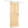 8721012080652_a_en_hd_1.jpg Sliding Door with Hardware Set 85x210 cm Solid Wood Pine