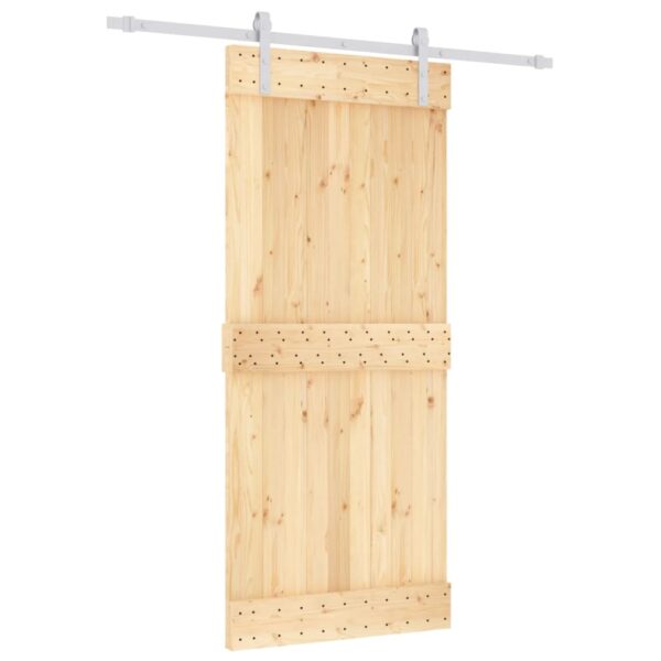 8721012080669_a_en_hd_1.jpg Sliding Door with Hardware Set 90x210 cm Solid Wood Pine