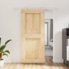 8721012080706_m_en_hd_1.jpg Sliding Door with Hardware Set 90x210 cm Solid Wood Pine