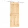 8721012080843_a_en_hd_1.jpg Sliding Door with Hardware Set 90x210 cm Solid Wood Pine