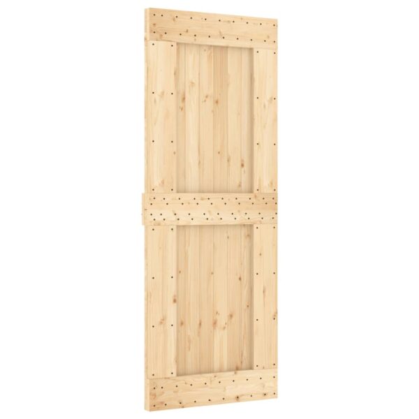 8721012080881_g_en_hd_1.jpg Sliding Door with Hardware Set 80x210 cm Solid Wood Pine