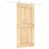 8721012080911_a_en_hd_1.jpg Sliding Door with Hardware Set 95x210 cm Solid Wood Pine