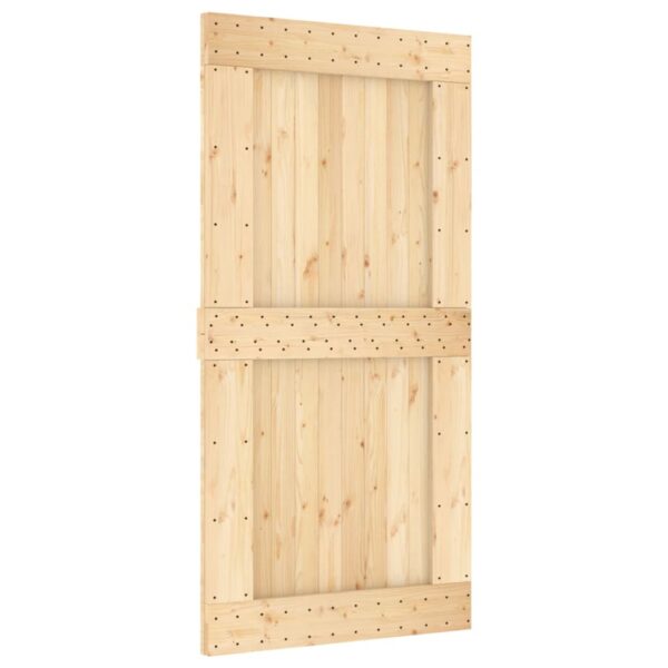 8721012080928_g_en_hd_1.jpg Sliding Door with Hardware Set 100x210 cm Solid Wood Pine