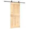 8721012081215_a_en_hd_1.jpg Sliding Door with Hardware Set 85x210 cm Solid Wood Pine