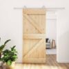 8721012081574_m_en_hd_1.jpg Sliding Door with Hardware Set 90x210 cm Solid Wood Pine