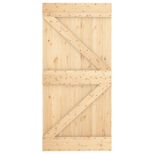 8721012081581_g_en_hd_2.jpg Sliding Door with Hardware Set 100x210 cm Solid Wood Pine