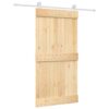 8721012081642_a_en_hd_1.jpg Sliding Door with Hardware Set 100x210 cm Solid Wood Pine