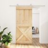 8721012081741_m_en_hd_1.jpg Sliding Door with Hardware Set 90x210 cm Solid Wood Pine