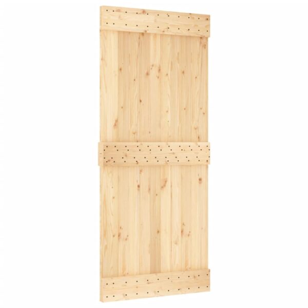 8721012081970_g_en_hd_1.jpg Sliding Door with Hardware Set 90x210 cm Solid Wood Pine