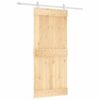 8721012082199_a_en_hd_1.jpg Sliding Door with Hardware Set 90x210 cm Solid Wood Pine