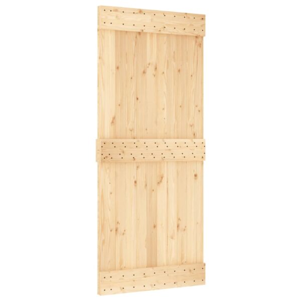 8721012082199_g_en_hd_1.jpg Sliding Door with Hardware Set 90x210 cm Solid Wood Pine