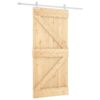 8721012082304_a_en_hd_1.jpg Sliding Door with Hardware Set 95x210 cm Solid Wood Pine