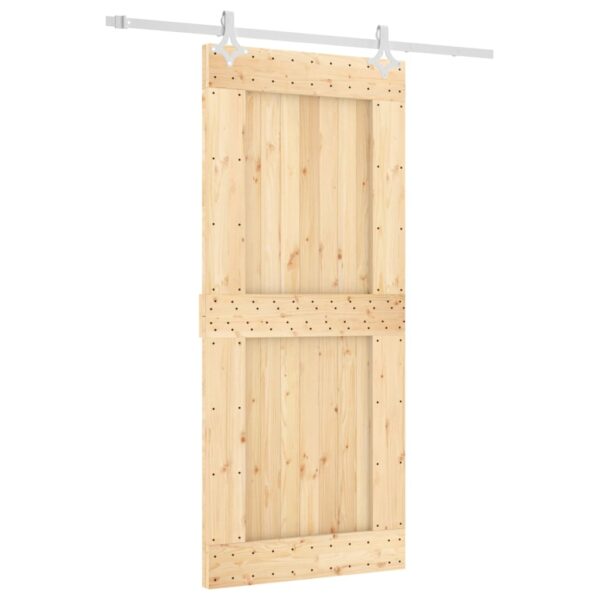 8721012082434_a_en_hd_1.jpg Sliding Door with Hardware Set 90x210 cm Solid Wood Pine