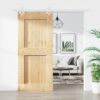 8721012082434_m_en_hd_1.jpg Sliding Door with Hardware Set 90x210 cm Solid Wood Pine