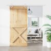 8721012082496_m_en_hd_1.jpg Sliding Door with Hardware Set 90x210 cm Solid Wood Pine