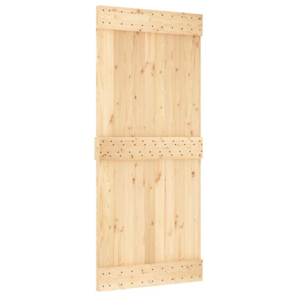8721012082571_g_en_hd_1.jpg Sliding Door with Hardware Set 90x210 cm Solid Wood Pine