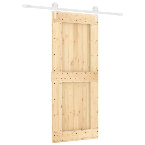 8721012082762_a_en_hd_1.jpg Sliding Door with Hardware Set 85x210 cm Solid Wood Pine