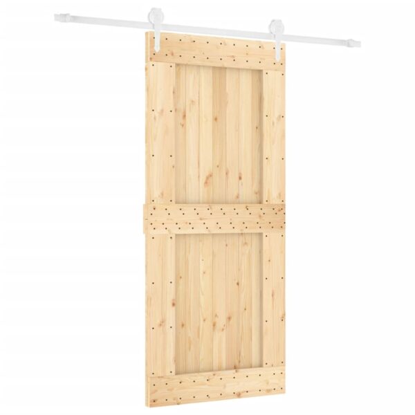 8721012083189_a_en_hd_1.jpg Sliding Door with Hardware Set 90x210 cm Solid Wood Pine