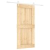 8721012083196_a_en_hd_1.jpg Sliding Door with Hardware Set 95x210 cm Solid Wood Pine
