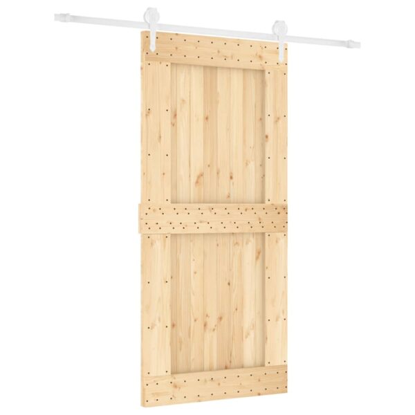 8721012083196_a_en_hd_1.jpg Sliding Door with Hardware Set 95x210 cm Solid Wood Pine