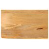 Table Top Live Edge 50x20x2.5 cm Solid Wood Mango