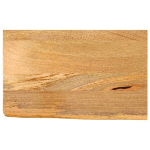 Table Top Live Edge 50x20x2.5 cm Solid Wood Mango