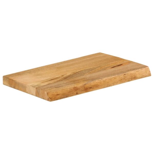 Table Top Live Edge 50x20x2.5 cm Solid Wood Mango