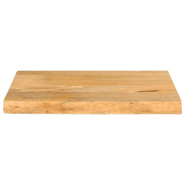 Table Top Live Edge 50x20x2.5 cm Solid Wood Mango