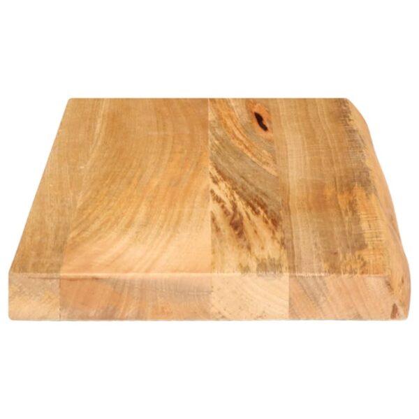 Table Top Live Edge 50x20x2.5 cm Solid Wood Mango