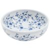 Countertop Basin White and Blue Round Î¦41x14 cm Ceramic
