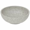 Countertop Basin Grey Round Î¦41x14 cm Ceramic