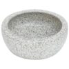 Countertop Basin Grey Round Î¦41x14 cm Ceramic