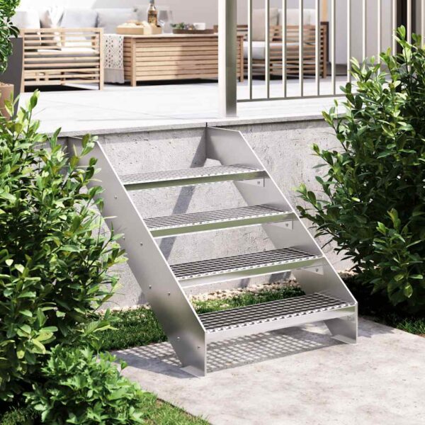 Grate Step 70x24x7 cm Galvanised Steel